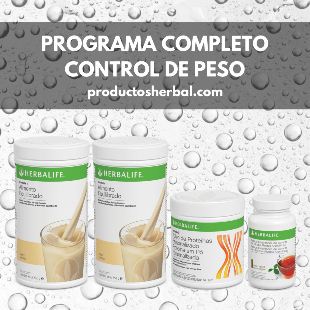 Pack Básico Control De Peso Herbalife Consíguelo Aquí 6385